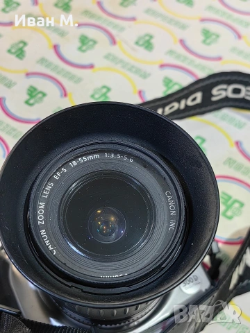 фотоапарат Canon EOS 300D , снимка 7 - Фотоапарати - 53509149