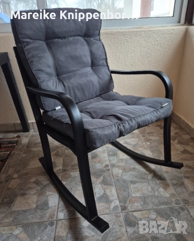Verkaufe Schaukelstuhl (Eisen) , снимка 2 - Столове - 52856542