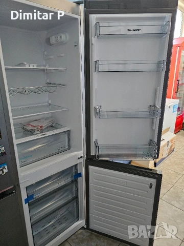 Хладилник с фризер Sharp SJ-FBB04DTXLE, 268л, Инокс – КАТО НОВ, 1г. Гаранция!


, снимка 2 - Хладилници - 53620476