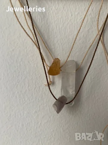 Колие от естествени камъни, снимка 5 - Колиета, медальони, синджири - 47439171