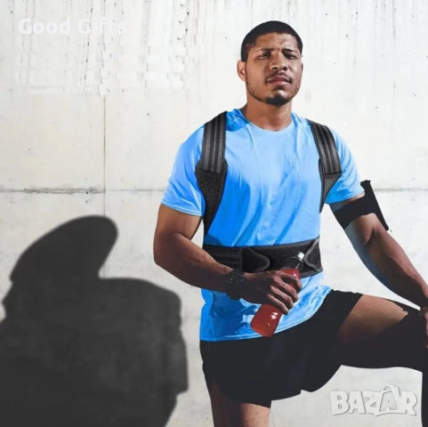 Коректор за правилна стойка – универсален регулируем колан за гръб, снимка 4 - Други - 51772291