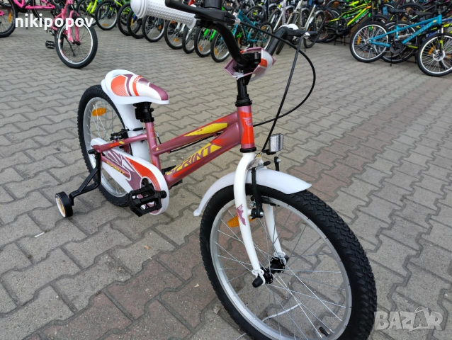 SPRINT Велосипед 20" ALICE розов, снимка 11 - Велосипеди - 53559471