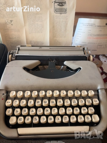 Пишеща машина Марица, снимка 2 - Други машини и части - 52937057