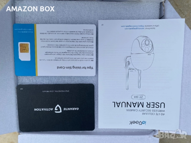 Соларна камера ieGeek Wireless, снимка 2 - IP камери - 52136835