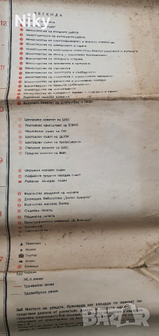Стари указатели и карта на София 1957г., снимка 13 - Антикварни и старинни предмети - 44671123