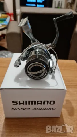 Shimano Nasci FC 4000 XG - нова с добавени лагери, снимка 2 - Макари - 49145368