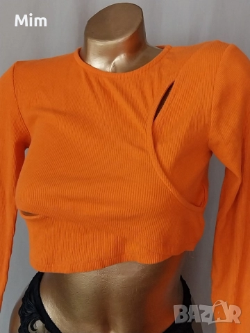 М/XL Различни модели и цветове топ с дълъг ръкав , снимка 9 - Корсети, бюстиета, топове - 52289368