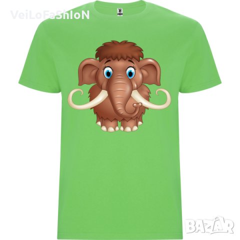 Нова детска тениска с Мани, Ледена епоха в три цвята, снимка 2 - Детски тениски и потници - 44388614