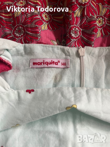 Рокля Mariquita, снимка 3 - Детски рокли и поли - 44760337