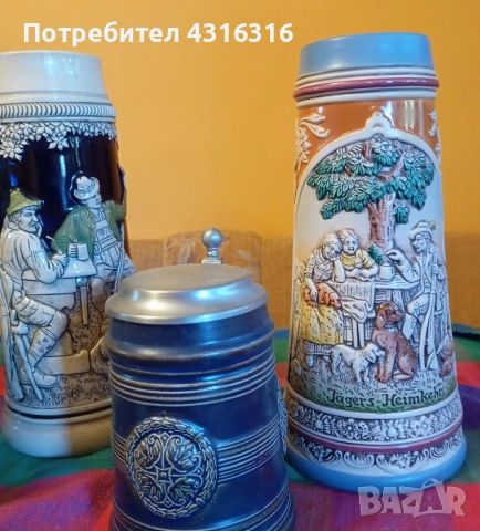 Различни по обем халби, снимка 11 - Колекции - 52126602