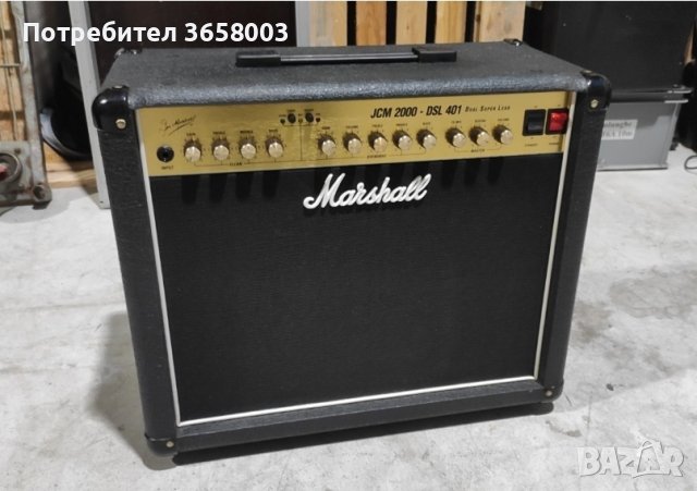 Marshall JCM 2000 DSL 401 Лампово кубе, снимка 2 - Китари - 40090003