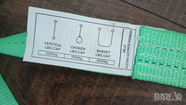 сапани полиестерни 2броя сапан теглене вдигане товар, снимка 5 - Други инструменти - 52687821