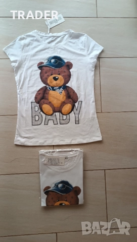 Тениска с къс ръкав Moschino, снимка 3 - Тениски - 36698255