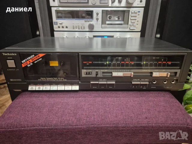 Много симпатичен японски касетен дек Technics RS-B10 с отличен външен вид - за ремонт