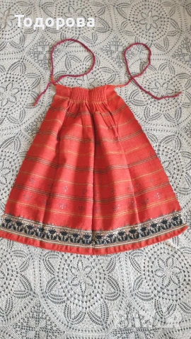 Автентична престилка от Хърцойска носия