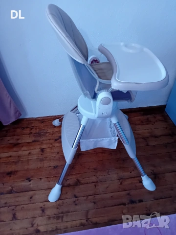 Въртящо се на 360° столче за хранене Chipolino - Vision, Пясък, снимка 4 - Други - 53349326