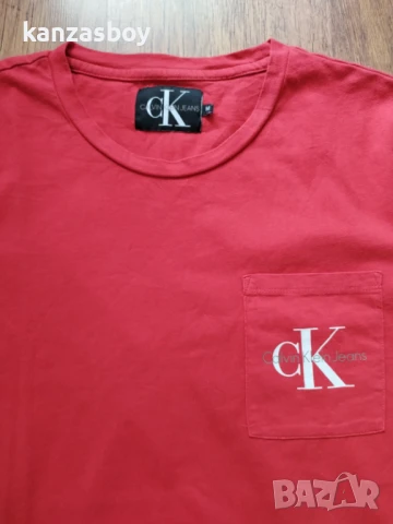 calvin klein - страхотна мъжка тениска M, снимка 2 - Тениски - 51262003