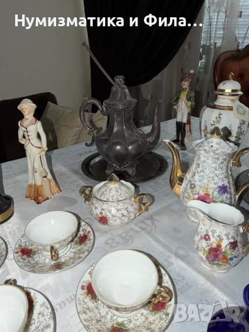 Белгийски порцелан, сервизи, снимка 10 - Антикварни и старинни предмети - 53336739