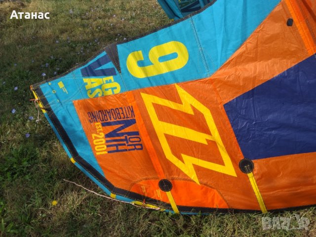 Кайт North Vegas 9m 2014, снимка 2 - Водни спортове - 41936946