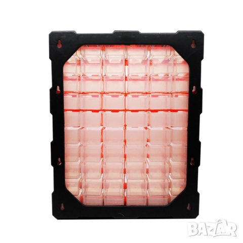 Шкаф органайзер с 60 чекмеджета за стена табло кутии, снимка 2 - Други инструменти - 28649014