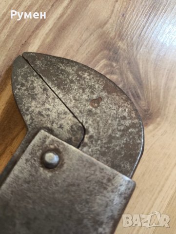 Стар раздвижен гаечен ключ с тесни челюсти, снимка 8 - Други инструменти - 51148895