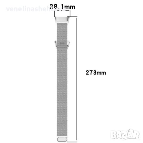 Milanese Метални магнитни верижки каишки за XIAOMI redmi watch 3 , снимка 11 - Каишки за часовници - 44240867