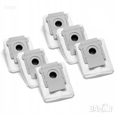 Комплект 6 x торби за прах за прахосмукачка iRobot Roomba i7 +/i7 Plus E5 E6 E7 S9