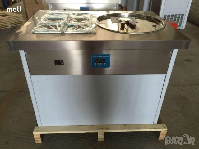 Машина за тайландски сладолед на плоча. Възможен лизинг. , снимка 4 - Други машини и части - 53158116