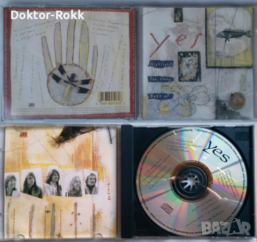 YES - оригинални и неофициални дискове, снимка 2 - CD дискове - 52959737