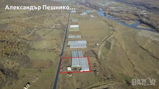 Продава оборудвана оранжерия, гр.Сандански, снимка 3 - Оранжерии - 48527851