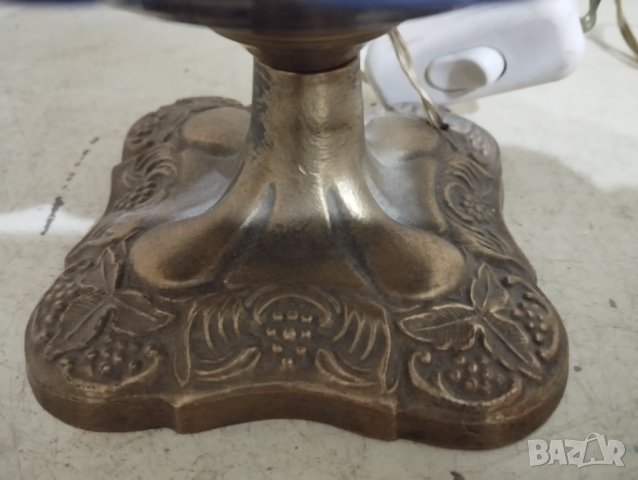 Барокова настолна лампа, снимка 2 - Настолни лампи - 44207233