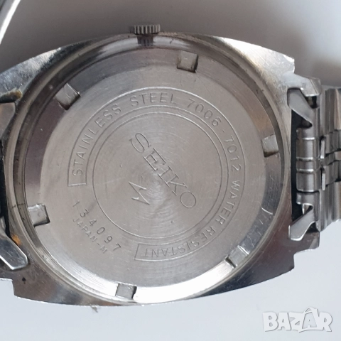 РЯДЪК  АВТОМАТИЧЕН ЧАСОВНИК SEIKO 7006-7012, снимка 3 - Антикварни и старинни предмети - 52704027