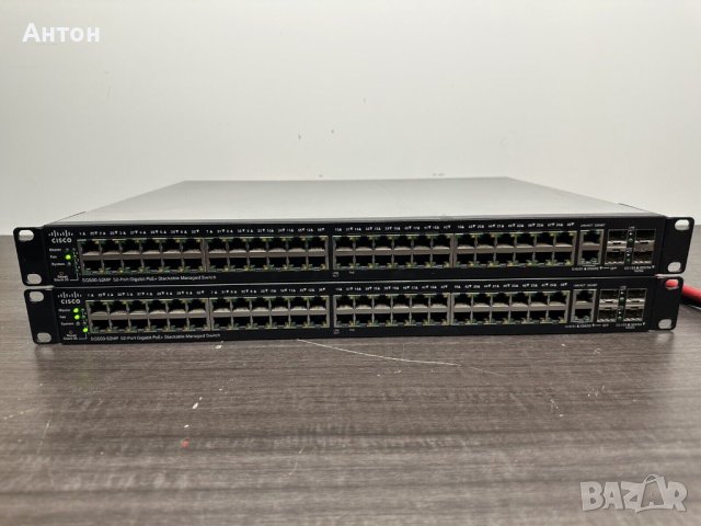 Cisco SG 500-52MP 52-port Gigabit POE+ Stackable Managed Switch, снимка 2 - Суичове - 42149083