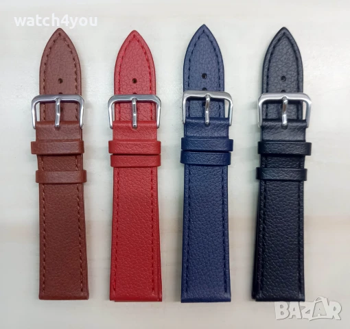 НОВА БЯЛА КАИШКА ОТ ЕСТЕСТВЕНА КОЖА.БЕЛИ КАИШКИ ЗА ЧАСОВНИЦИ.BIALA KAISHKA BQLA KAI{KA WHITE STRAP, снимка 10 - Каишки за часовници - 37700150