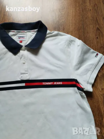 Tommy Hilfiger - страхотна мъжка тениска КАТО НОВА М, снимка 3 - Тениски - 50423390