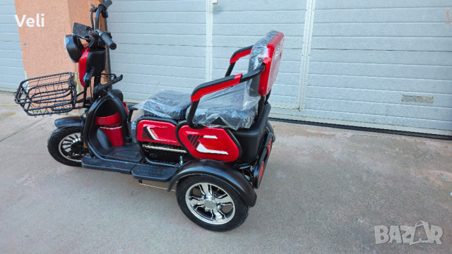 Електрическа триколка високопроходима C1 Premium , снимка 11 - Мотоциклети и мототехника - 44693355