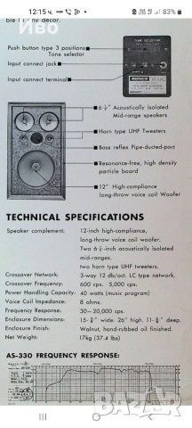SONICS AS 330, снимка 6 - Тонколони - 52668857