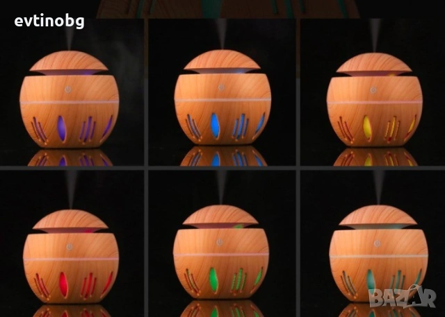 Дифузер за овлажняване, пречистване и ароматизиране на въздуха TV283, снимка 4 - Други стоки за дома - 53777912