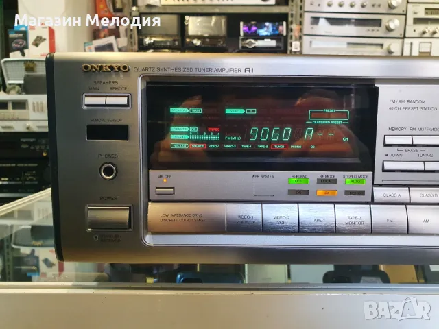 Ресийвър Onkyo TX-7830 Две по 90 вата на 4 ома. В отлично техническо и визуално състояние., снимка 3 - Ресийвъри, усилватели, смесителни пултове - 48247548