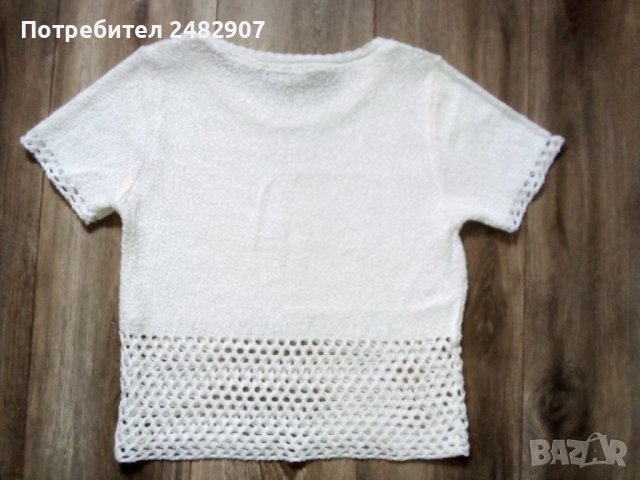Дамска блуза - плетиво, снимка 3 - Тениски - 41784246