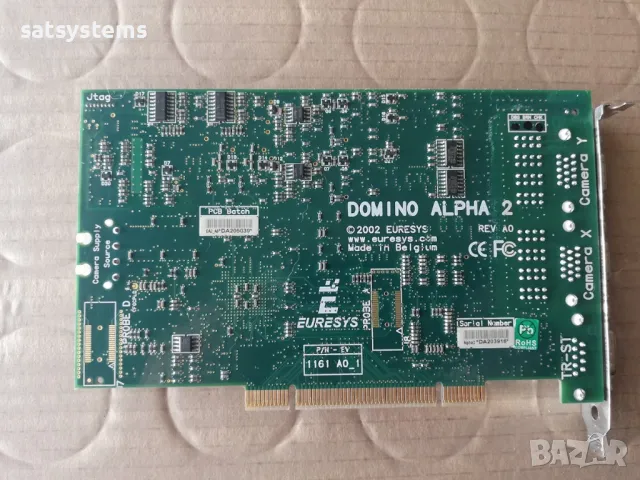 Euresys Domino Alpha 2 Video Recorder Industrial PCI Card , снимка 8 - Други - 47840034