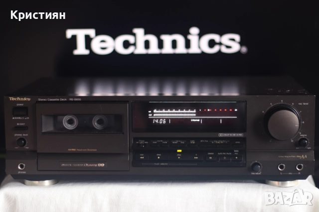 Касетен дек TECHNICS RS-B655 (Напълно реставриран и обслужен)