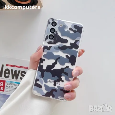 Калъф силикон ART Камуфлаж за Samsung Galaxy S24 / Прозрачен / Баркод : 3130224