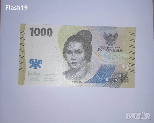 Индонезия 1000 рупии 2022 UNC