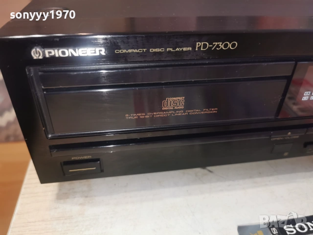 PIONEER PD-7300 CD PLAYER MADE IN JAPAN 1503261016, снимка 9 - CD дискове - 53844033