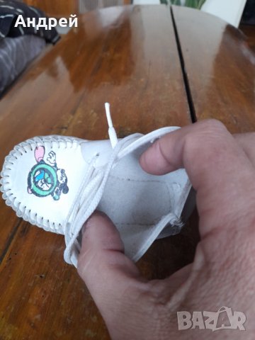 Стари детски обувки #8, снимка 4 - Антикварни и старинни предмети - 40060554