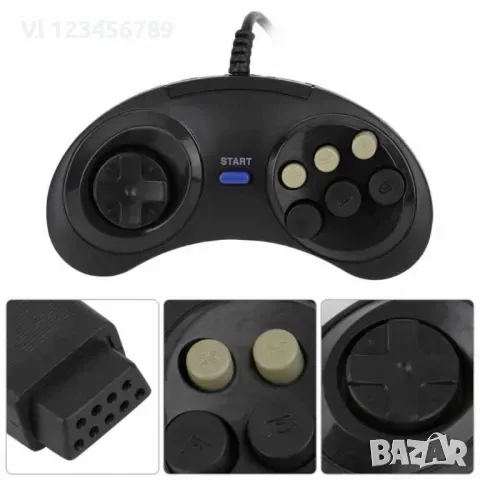 TV Конзола с вградени игри Sega Mega Drive 2 с вградени класически игри, снимка 4 - Други игри и конзоли - 48923405