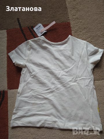 Тениски момиче Waikiki 5-6 г., снимка 4 - Детски тениски и потници - 41975716