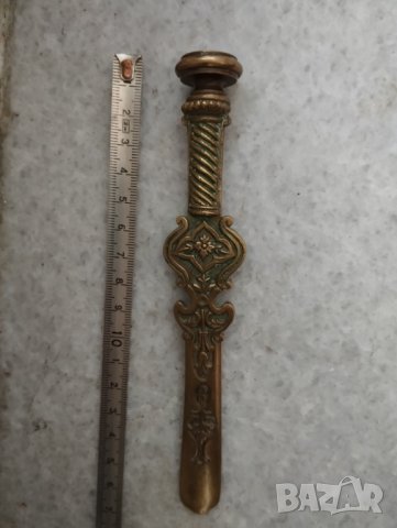 бароково ножче за писма, снимка 2 - Други ценни предмети - 41646417