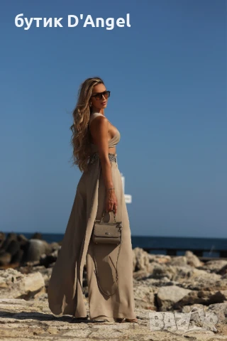 AVIN Сет в три части – бюстие, панталон и колан от ест. материя, снимка 4 - Комплекти - 51138907